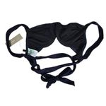 J.Crew Cross-back underwire bikini top Navy 32B BC109 Photo 5