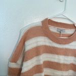 FRNCH  Paris Nadiege Perforated Knit Striped Sweater Photo 6