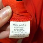 Bailey 44 Orange Skater Dress Mesh Cutout Womens SP Fit & Flare Mini Cap Sleeve Photo 5