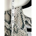 AFRM Ellis Ombre Snakeskin Print Wrap Maxi Dress XS Extra Small Party Cocktail Tan Photo 10