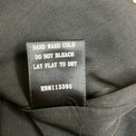 SYLK Black long sheer sleeve 3 straps open back mini dress Photo 7