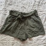 Forever 21 S GREEN CARGO BELT SHORTS Photo 0