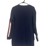 Navy Blue Puma Logo Front Long Sleeve Casual Lounge Sweat Dress Women Sz S Photo 1