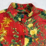 Jams World Jams World Floral Hawaiian Shirt Limited Edition Red Yellow XS Photo 3