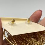 Amrita Singh  Gold Chain Fringe Austrian Crystal Statement Earrings Photo 4