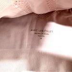 Avec Les Filles Pale Pink Ports Bra Size Medium Photo 4