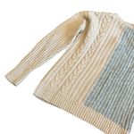 Banana Republic  Colorblock Thick Weave Sweater Pullover V-Neck Stretch Small Photo 9