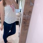 Southern Tide  linen top embroidered with tassels size medium Photo 1