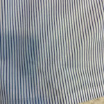 Banana Republic Blue and white pin stripe sz XL bell sleeve office business work Photo 6