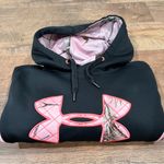 Under Armour  Real Tree Storm Loose Fit Women’s Pink Camo Hoodie Photo 2