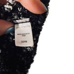 Jaclyn Smith  Black White Metallic Marbled Textured Knit Scarf Women Sz OS Photo 4