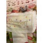 Romantic Cottagecore Coquette Rose Floral Pink Lace Ruffle Sleeveless Blouse Med Photo 6