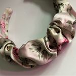 Fly By Night • Satin Floral Pink Cream Headband Photo 5