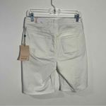 NYDJ White Ella Shorts with Sideseam Slits in Optic White Size 2 Photo 5