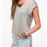 Urban Outfitters  Pins and Needles Sheer Panels Tee Photo 0