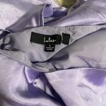 Lulus Lulu’s Perfectly Sleek Lavender Satin Halter Slip Midi Dress Photo 11