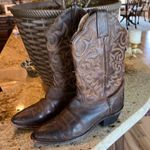 Dan Post  Leather Western Boots Cowboy Embroidered Brown Womens 6 Photo 1