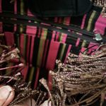 Foo Foo Frilly Purse black Shoulder bag Pink Brown Polka Dot Bow Photo 11