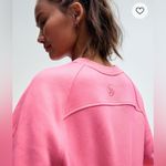 Lululemon NEW  Scuba Oversized Wordmark Pullover Sweatshirt Sakure Pink M/L Photo 3