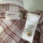 Maurice's Women's Plaid Blouse Western Relaxed Fit M Photo 3