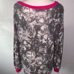 Honeyme Tie Dye Ashley Roads Boutique Charcoal Fleece Swearer Size Medium Photo 1
