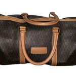 Christian Dior Black Monogram Trotter Boston Duffle Bag 112d22 Vintage Photo 1