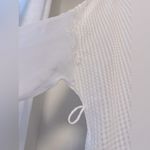 Victoria's Secret Vintage ‘90s Victoria’s Secret Gold Label White Waffle Print Sheer Robe Photo 5