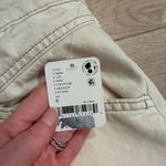 We The Free NWT  People Come As you Are Denim Maxi Skirt Ivory Size 6 Photo 6