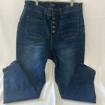 Judy Blue  Skinny Fit Patch Pocket Stretch Button Fly Jeans 18W Photo 0