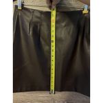 MM.LaFleur  The Whitney Skirt Vegan Leather Minimal Contemporary Size 12 $195 Photo 1