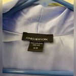 Jones New York  Navy Blue Satin Robe Photo 4