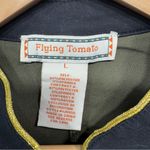 Flying Tomato Army Green Double Breasted Military Style Steampunk Peplum Jacket Photo 8