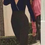 Veronica Beard NWT Veronica Beard Cleo Crystal-embellished Velvet Crepe Jumpsuit Size … Photo 3