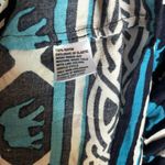 Crown & Ivy Tunic Dress Womens 4 Multicolor Elephant Novelty Print Boho Photo 7