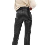 Gap  Vintage Slim High Rise Faux Leather Jeans| Pants – Size 29 | 8s Photo 1
