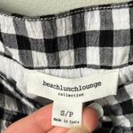 BeachLunchLounge  Collection Checkered Black & White Mini Dress Women's Small Photo 2