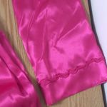 Morgan Taylor Womens  Super Sexy Lightweight Silky Satiny Pink Robe Size Small Photo 4