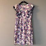 Yumi Kim Like New  Ruffle Neck Printed Dress Photo 2