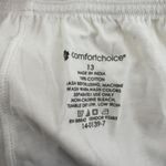 Comfort Choice Cotton Boxer 3 Pack Pink White Black Tan Womens Size 13 Photo 6