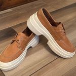 Sperry Highland Platform Boat Shoes Tan, size 10 Photo 0