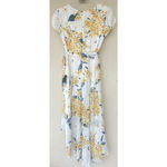 Lulus French Countryside White and Yellow Floral Print High Photo 5