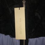 Miss Me  Couture Cocktail Little Black Dress Purple Trim Photo 7