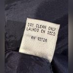 Night Studio New York Vintage Navy Blue Lace Top Gold Jewels In Front SZ 20 Photo 9