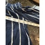 Revolve Faithful The Brand off Shoulder Blouse Stripped Flowy Sz M Retails $138 Blue Size M Photo 9