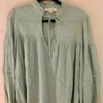 Vine & Love peasant style top with tassel ties size m, boho, festival, concert Photo 0