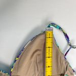 Elle NWT  1PC Swimsuit Multicolor Floral Mesh Swimwear Size M Photo 12