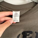 Overstimulated Mama Graphic Crewneck Sweatshirt Size Medium Green Photo 5