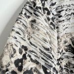 Chico's  Travelers Medium Cardigan Animal Print XL Chico 3 Hook Closure 3/4 Sleeve Photo 6