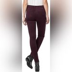 Buffalo David Bitton VALE Women's Size 6 Dark Burgundy Oxblood Skinny Jeans Photo 8