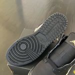 Jordan New NIKE Air 1 Low SE GS Black Silver Sail Gold Photo 3